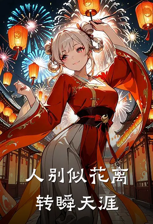 人别似花离，转瞬天涯