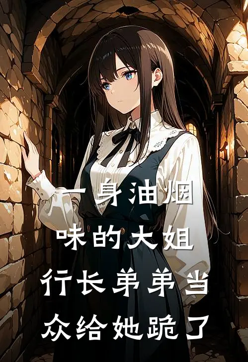 一身油烟味的大姐，行长弟弟当众给她跪了