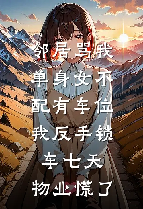 邻居骂我单身女不配有车位，我反手锁车七天，物业慌了