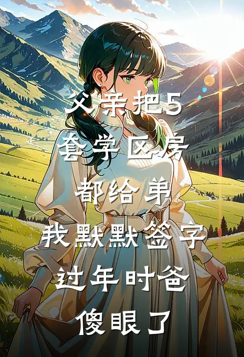父亲把5套学区房都给弟，我默默签字，过年时爸傻眼了