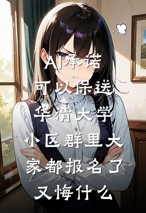 AI承诺可以保送华清大学，小区群里大家都报名了又悔什么