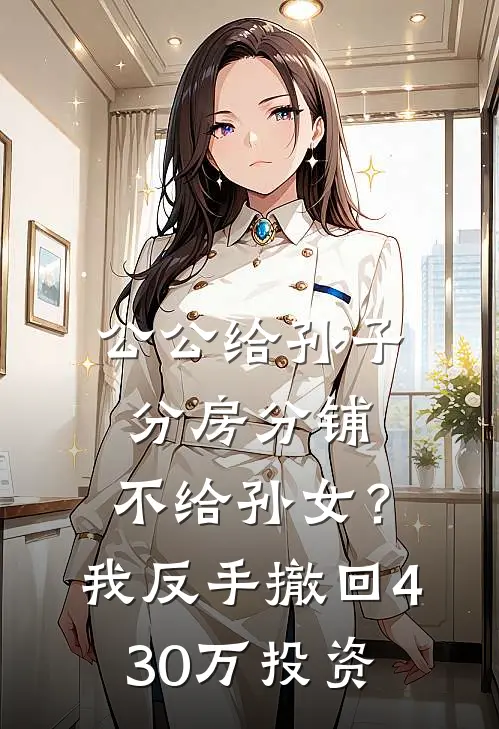 公公给孙子分房分铺，不给孙女？我反手撤回430万投资