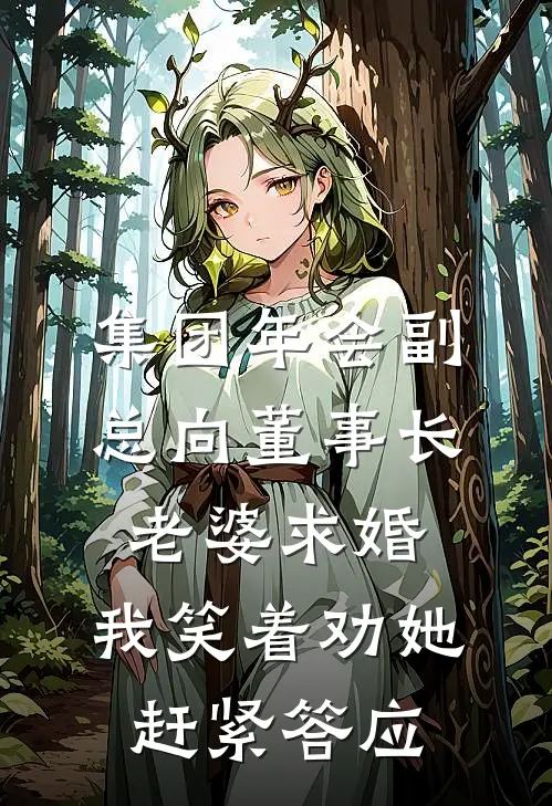 集团年会副总向董事长老婆求婚，我笑着劝她赶紧答应