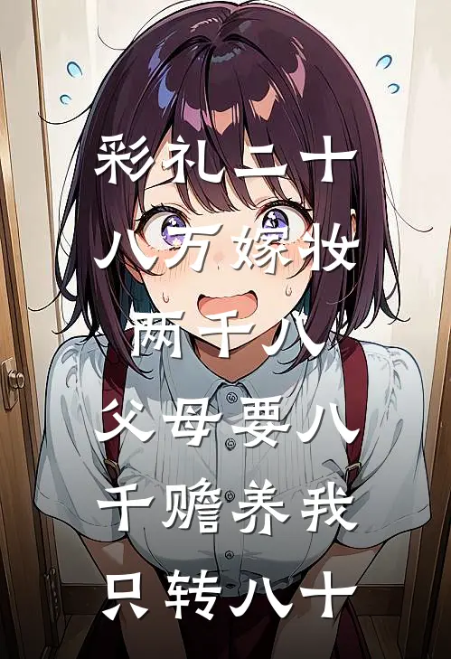 彩礼二十八万嫁妆两千八，父母要八千赡养我只转八十