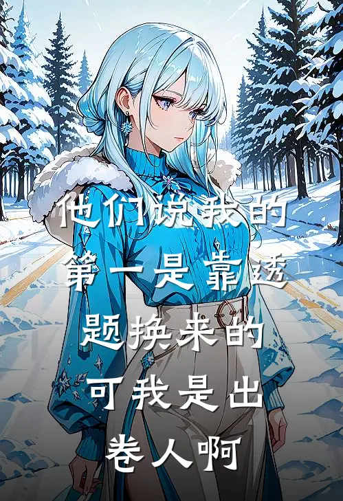 他们说我的第一是靠透题换来的，可我是出卷人啊