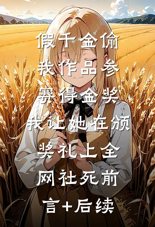 假千金偷我作品参赛得金奖，我让她在颁奖礼上全网社死前言+后续