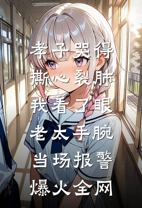 孝子哭得撕心裂肺，我看了眼老太手腕当场报警爆火全网