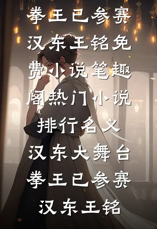 名义：汉东大舞台，拳王已参赛汉东王铭免费小说笔趣阁_热门小说排行名义：汉东大舞台，拳王已参赛汉东王铭