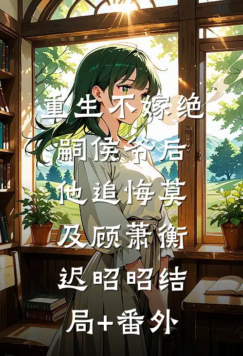 重生不嫁绝嗣侯爷后，他追悔莫及顾萧衡迟昭昭结局+番外