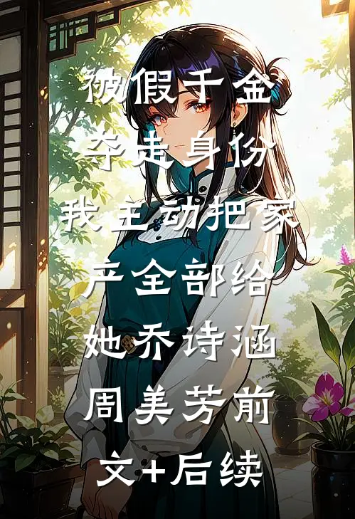 被假千金夺走身份，我主动把家产全部给她乔诗涵周美芳前文+后续