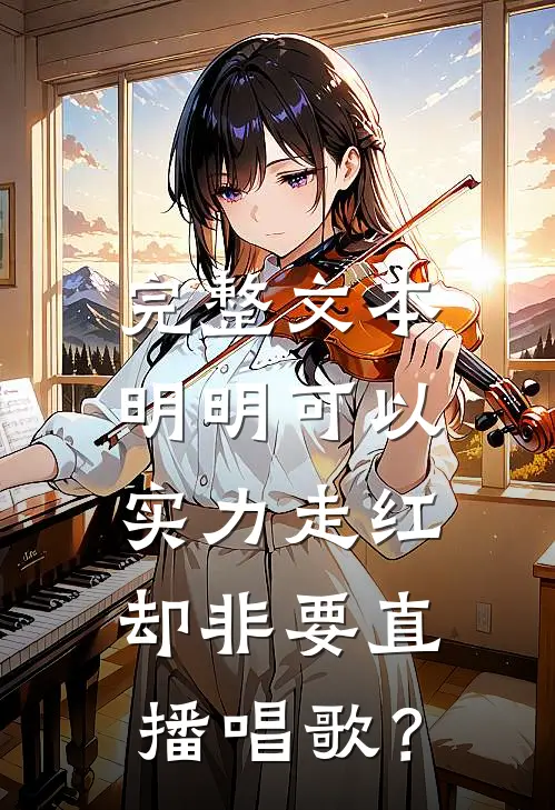 完整文本明明可以实力走红，却非要直播唱歌？