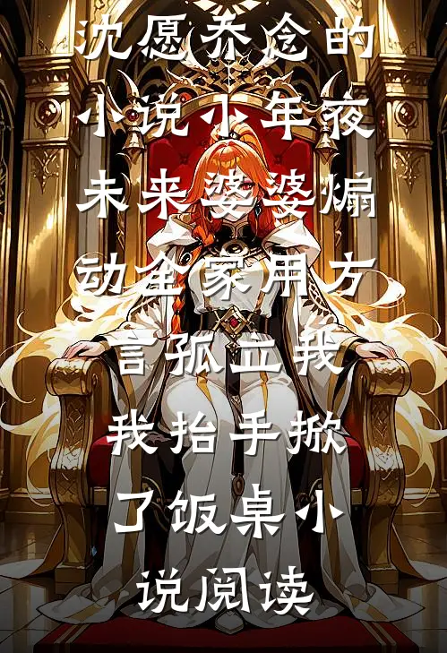 沈愿乔念的小说小年夜未来婆婆煽动全家用方言孤立我，我抬手掀了饭桌小说阅读