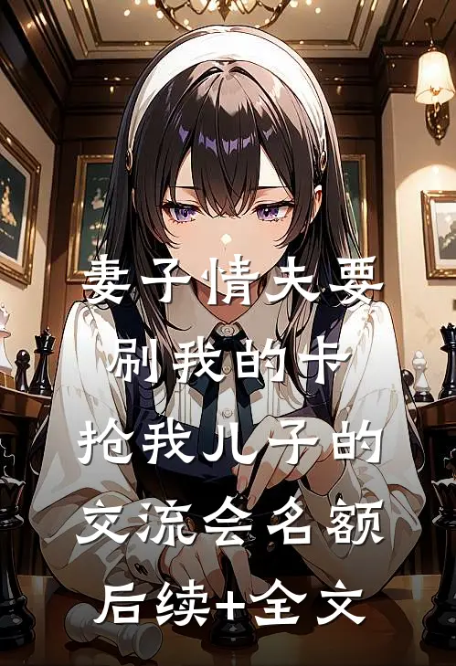 妻子情夫要刷我的卡，抢我儿子的交流会名额后续+全文