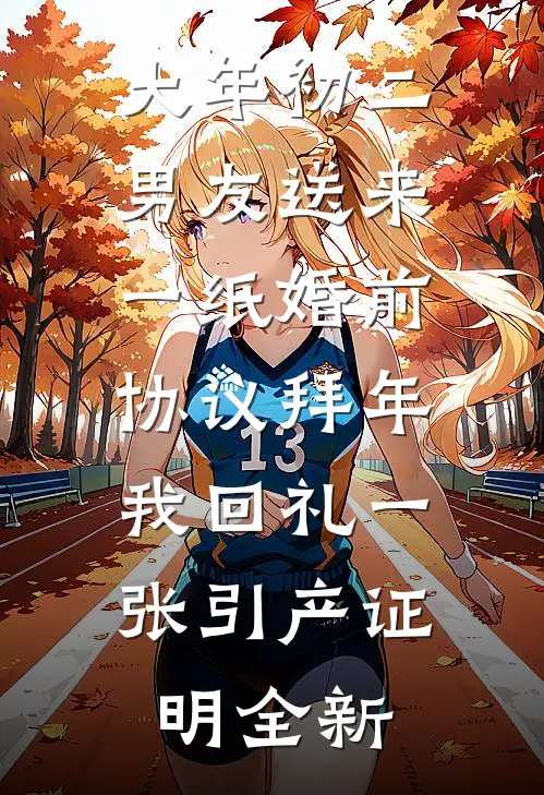 大年初二男友送来一纸婚前协议拜年，我回礼一张引产证明全新