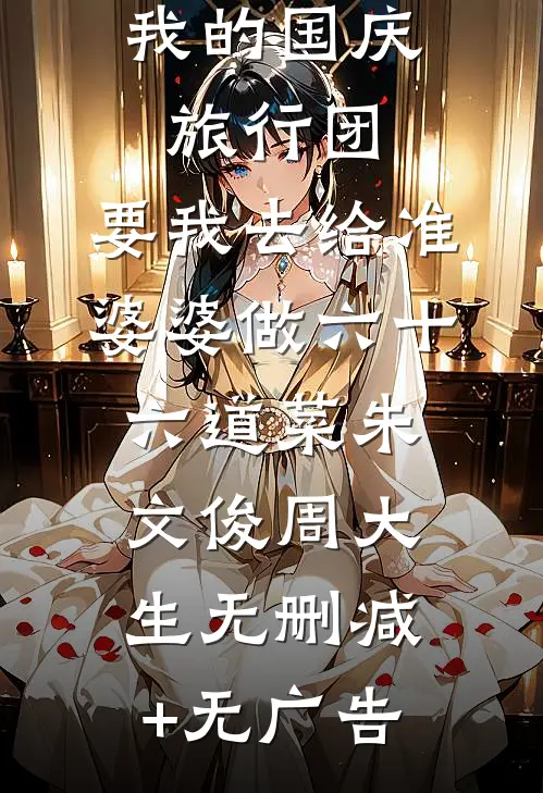 男友退掉我的国庆旅行团，要我去给准婆婆做六十六道菜朱文俊周大生无删减+无广告