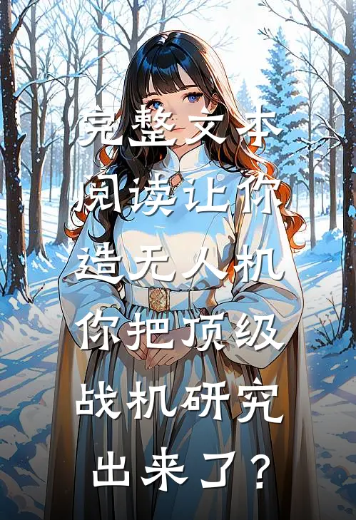 完整文本阅读让你造无人机，你把顶级战机研究出来了？