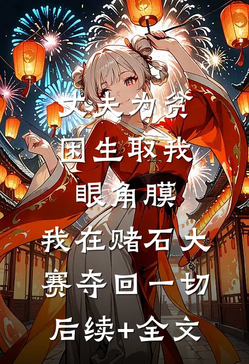 丈夫为贫困生取我眼角膜，我在赌石大赛夺回一切后续+全文