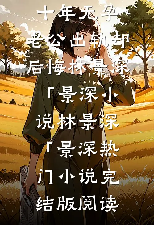 十年无孕，老公出轨却后悔林景深「景深小说林景深「景深热门小说完结版阅读