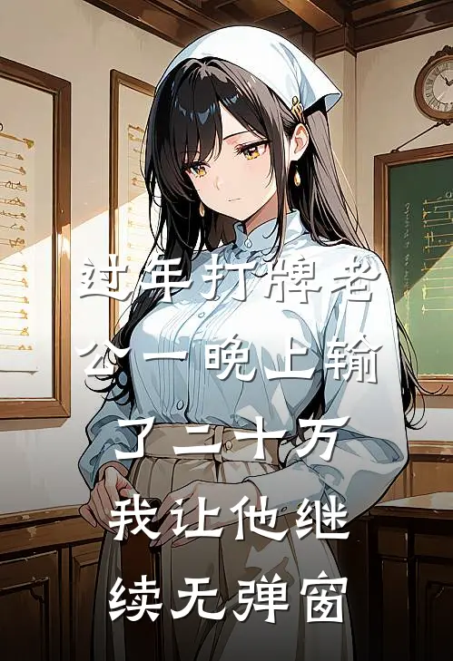 过年打牌老公一晚上输了二十万，我让他继续无弹窗