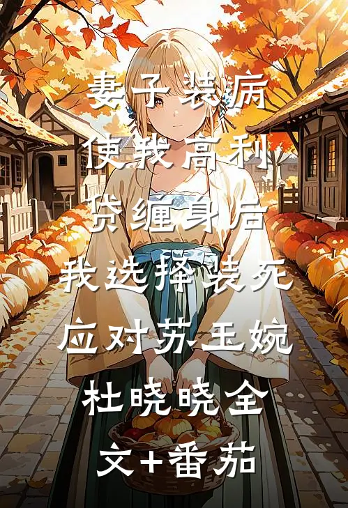 妻子装病使我高利贷缠身后，我选择装死应对苏玉婉杜晓晓全文+番茄
