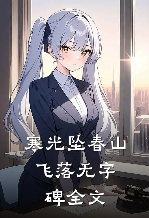 寒光坠春山，飞落无字碑全文