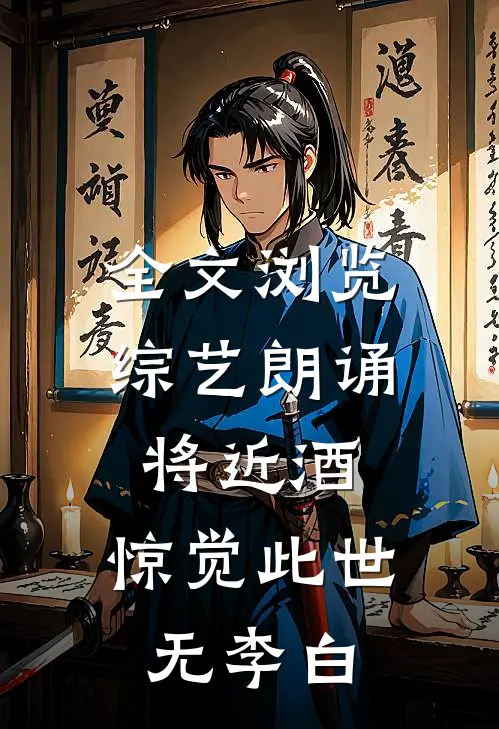 全文浏览综艺朗诵将近酒，惊觉此世无李白