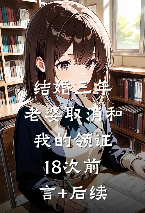 结婚三年，老婆取消和我的领证18次前言+后续