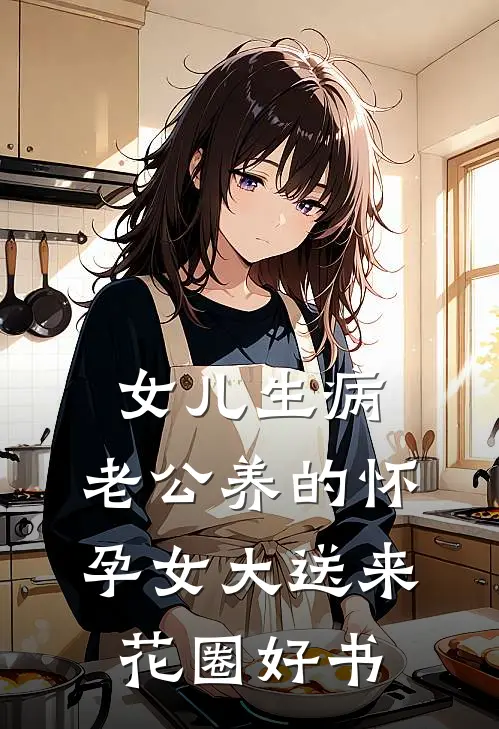 女儿生病，老公养的怀孕女大送来花圈好书