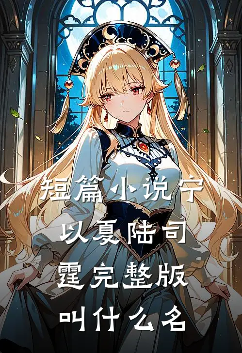 短篇小说宁以夏陆司霆完整版叫什么名