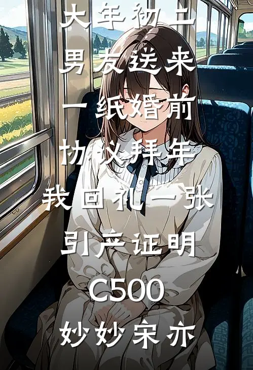 大年初二男友送来一纸婚前协议拜年，我回礼一张引产证明C500妙妙宋亦