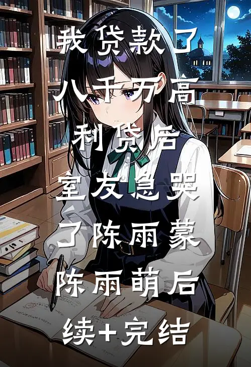 我贷款了八千万高利贷后，室友急哭了陈雨蒙陈雨萌后续+完结