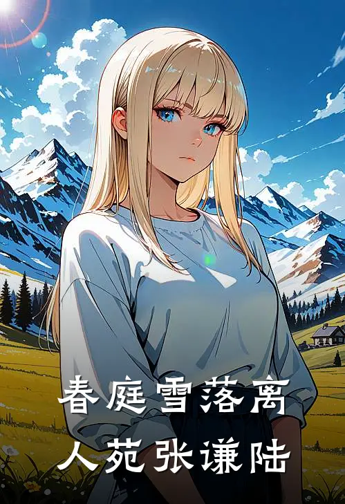 春庭雪落离人苑张谦陆