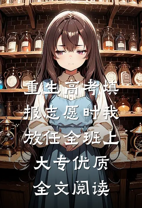 重生高考填报志愿时我放任全班上大专优质全文阅读