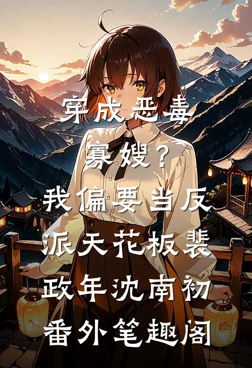 穿成恶毒寡嫂？我偏要当反派天花板：裴政年沈南初番外笔趣阁