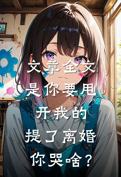 文章全文是你要甩开我的，提了离婚你哭啥？